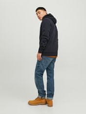 Jack&Jones Pánská mikina JJELOGO Regular Fit 12233597 Dark Navy (Velikost L)