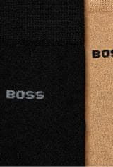 Hugo Boss 2 PACK - pánské bambusové ponožky BOSS 50491196-260 (Velikost 39-42)