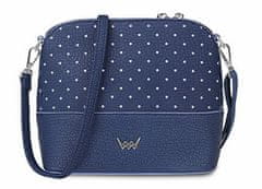 Vuch Dámská crossbody kabelka Cara Dotty Blue