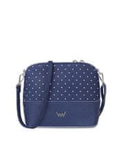 Vuch Dámská crossbody kabelka Cara Dotty Blue