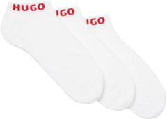 Hugo Boss 3 PACK - pánské ponožky HUGO 50480217-100 (Velikost 39-42)