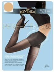 OMSA Dámské zeštíhlující punčochové kalhoty Perfect Body Capuccino 50 DEN 260OM PERFECT BODY 50.0483 (Velikost L)