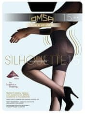 OMSA Dámské matné punčochové kalhoty Silhouette Nero 15 DEN 4028OM SILHOUETTE 15.0091 (Velikost L)