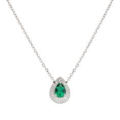 Amen Okouzlující stříbrný náhrdelník se zirkony Diamonds CLGOBVBZ (řetízek, přívěsek)