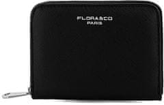 FLORA & CO Dámská peněženka F6015 noir
