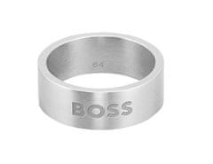 Hugo Boss Módní pánský ocelový prsten 1580457 (Obvod 64 mm)