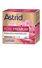 Astrid Posilující a remodelujicí denní krém OF 15 Rose Premium 50 ml