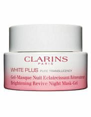 Clarins Noční pleťová maska White Plus (Brightening Revive Night Mask-Gel) 50 ml