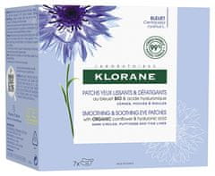 Klorane Vyhlazující a zklidňující polštářky pod oči (Smoothing and Soothing Eye Patches) 14 ks