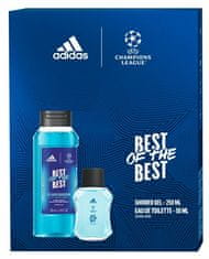 Adidas UEFA Best Of The Best - EDT 50 ml + sprchový gel 250 ml