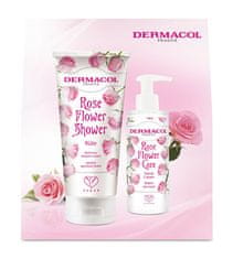 Dermacol Dárková sada pro ženy Růže Flower Care II.