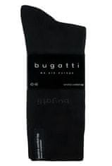 Bugatti 6 PACK - ponožky 6703E-610 black (Velikost 39-42)
