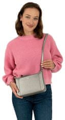 David Jones Dámská crossbody kabelka 7025-2 d.silver