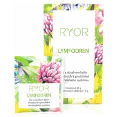 RYOR Bylinný čaj Lymfodren 20 x 1,5 g