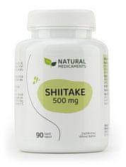 Natural Medicaments Shiitake 500 mg 90 kapslí