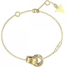 Guess Stylový pozlacený náramek 4G Forever JUBB03282JWYG (Rozměr 14,5 - 18,5 cm - S)