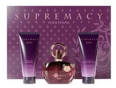 Supremacy Purple - EDP 100 ml + sprchový gel 100 ml + hydratační tělové mléko 100 ml