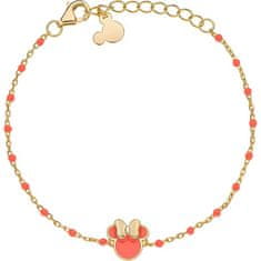 Disney Okouzlující pozlacený náramek Minnie Mouse BS00077YL-55.CS