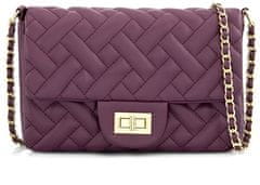 Verde Dámská crossbody kabelka 01-1642 purple