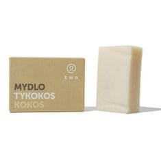 Two cosmetics Tuhé mýdlo s regeneračním a hydratačním účinkem TYKOKOS 100 g