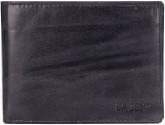 Lagen Pánská kožená peněženka LG-2111 GREY