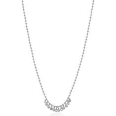Brosway Trendy ocelový náhrdelník s krystaly Symphonia BYM149