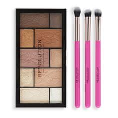 Makeup Revolution Dárková sada Shimmer Glam Eye Set Gift Set