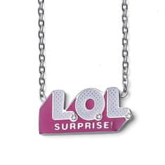 L.O.L. Surprise! Stylový dívčí náhrdelník Logo s krystaly L1012STLOL