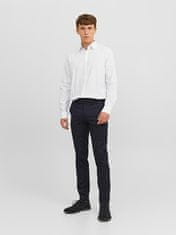 Jack&Jones Pánská košile JPRBLABELFAST Comfort Fit 12239027 White (Velikost L)