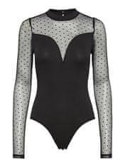 Pieces Dámské body PCSECIL 17145962 Black (Velikost M)