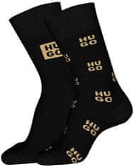 Hugo Boss 2 PACK - pánské ponožky HUGO 50502015-001 (Velikost 40-46)