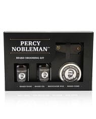 Percy Nobleman Dárková sada péče o vousy a knír (Beard Grooming Kit)