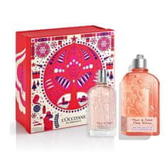 LOccitane EnProvence Dárková sada tělové péče Cherry Blossom EDT