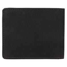 Lagen Pánská kožená peněženka 66-3701 BLK BIG MUG