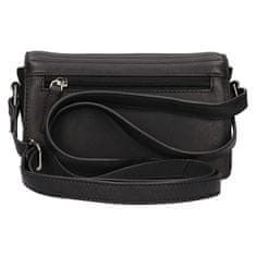 Lagen Dámská kožená crossbody kabelka BLC/2196 BLK