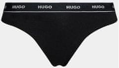 Hugo Boss 3 PACK - dámská tanga HUGO 50495870-123 (Velikost L)