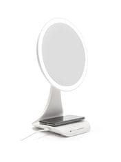 RIO Kosmetické zrcátko Rechargeable X5 Magnification Mirror with Built-In Charging Station