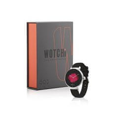 Wotchi AMOLED Smartwatch DM70 – Silver - Black