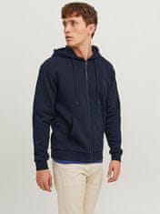 Jack&Jones Pánská mikina JJEBRADLEY Relaxed Fit 12249342 Navy Blazer (Velikost XL)