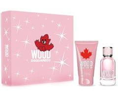 Dsquared² Wood For Her - EDT 30 ml + tělové mléko 50 ml