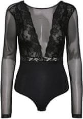 Pieces Dámské body PCSICCA 17141142 Black (Velikost L)