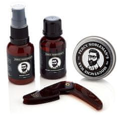 Percy Nobleman Dárková sada péče o vousy a knír (Beard Grooming Kit)