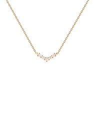 PDPAOLA Romantický stříbrný náhrdelník MINI CROWN Silver CO01-485-U