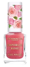 Dermacol Lak na nehty s vůní růží Imperial Rose (Nail Polish) 11 ml (Odstín 01)