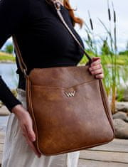 Vuch Dámská crossbody kabelka Neliss Brown