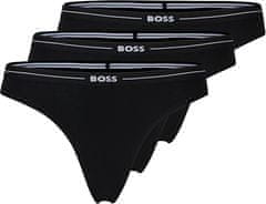 Hugo Boss 3 PACK - dámské kalhotky BOSS Brief 50510016-001 (Velikost M)