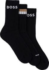 Hugo Boss 3 PACK - pánské ponožky BOSS 50510692-001 (Velikost 39-42)