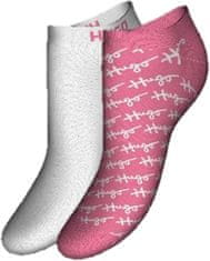 Hugo Boss 2 PACK - dámské ponožky HUGO 50510721-698 (Velikost 39-42)