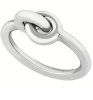 Minimalistický ocelový prsten Tie Up TJ348 (Obvod 52 mm)