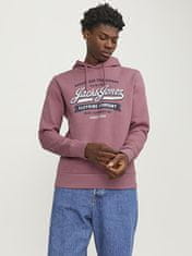 Jack&Jones Pánská mikina JELOGO Standard Fit 12233597 Mesa Rose (Velikost M)